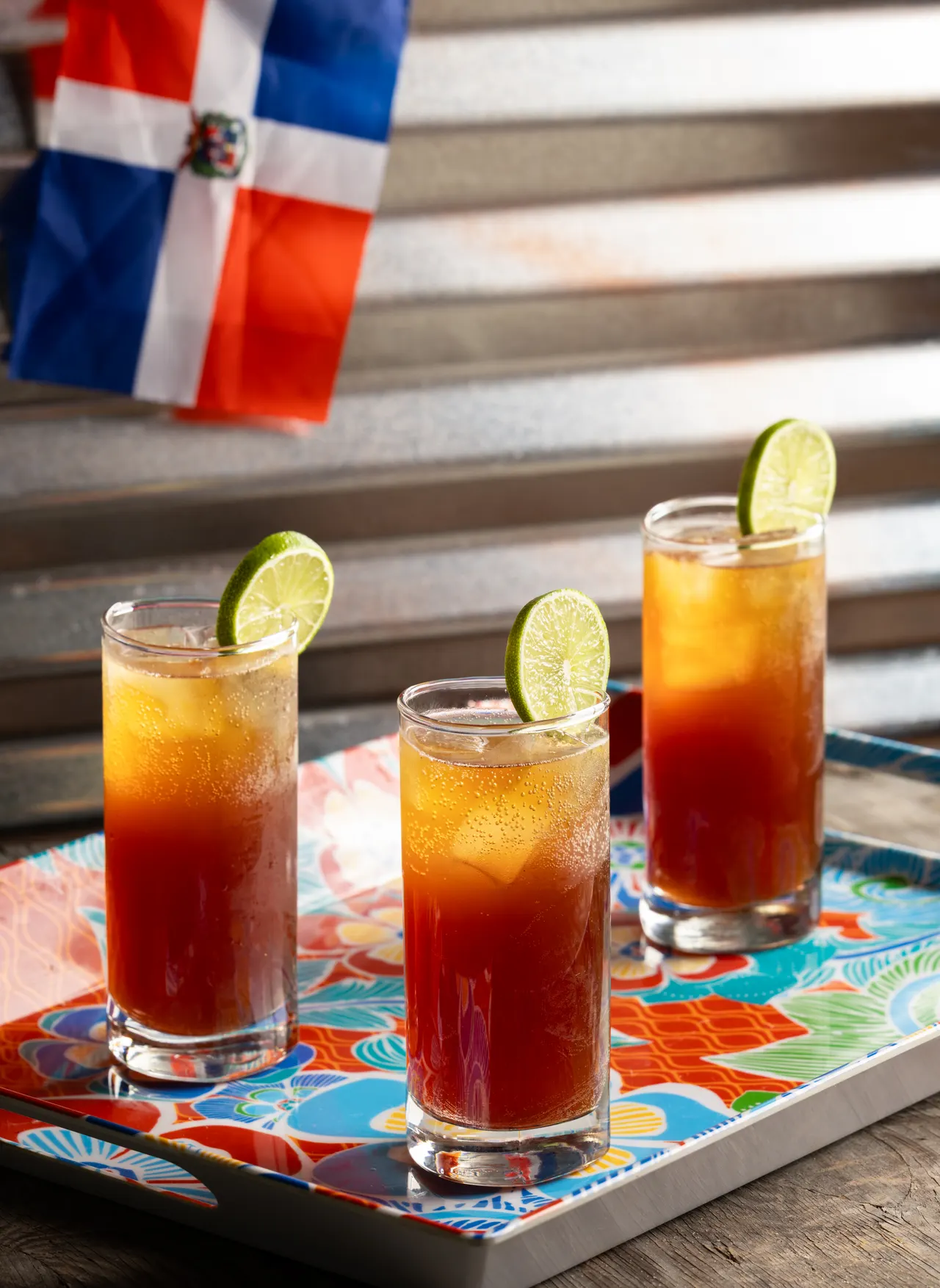 Rum punch three ways with limes, from Caribbean Cocktails for Ten Speed Press
