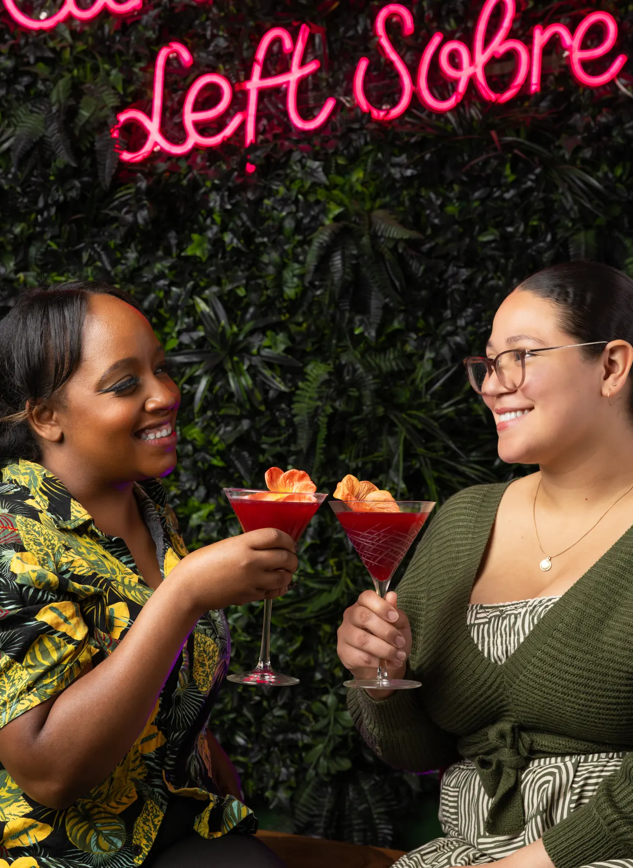 A toast on the garden set, from Caribbean Cocktails for Ten Speed Press