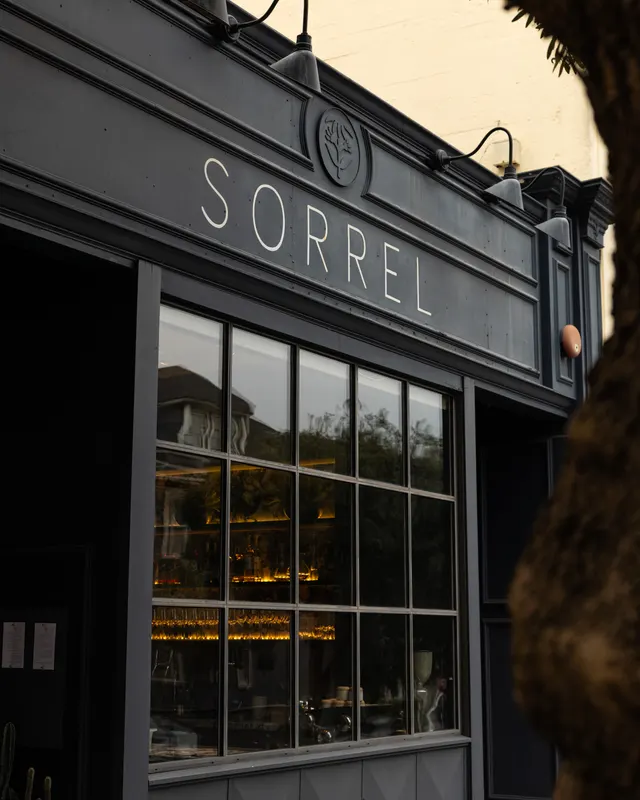 The storefront at Sorrel, San Francisco